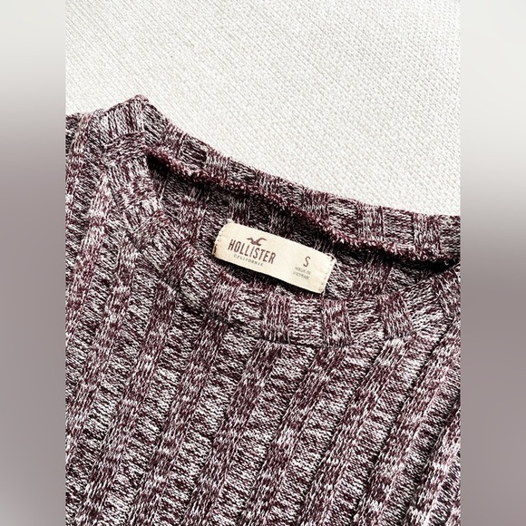 Hollister Heather Knit High Neck Top - Size S - Picture 10 of 10
